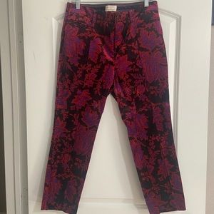 Anthropologie Velvet Pant